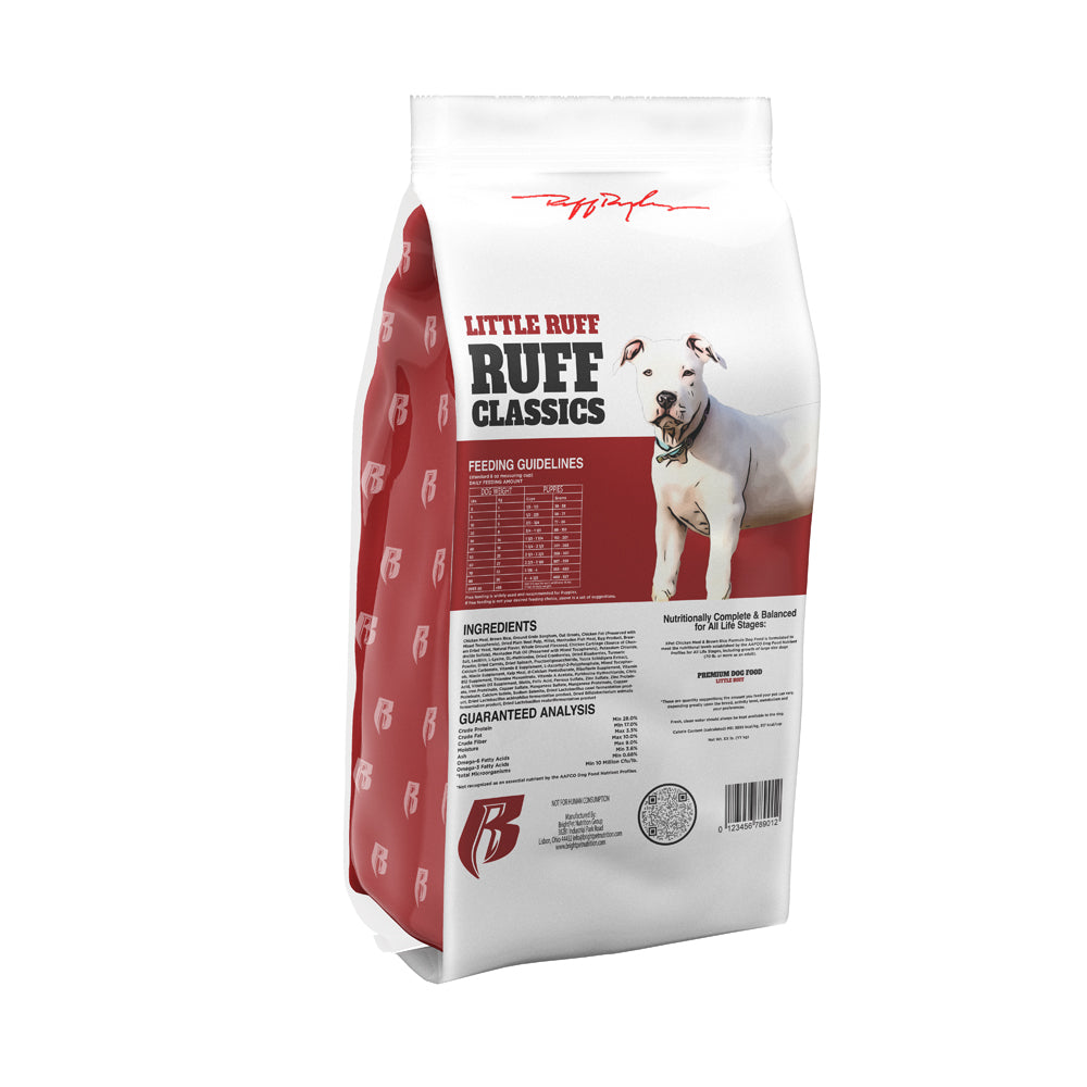 Ruff Classics: Little Ruff | Puppy: Chicken Meal & Brown Rice - 20 lb.