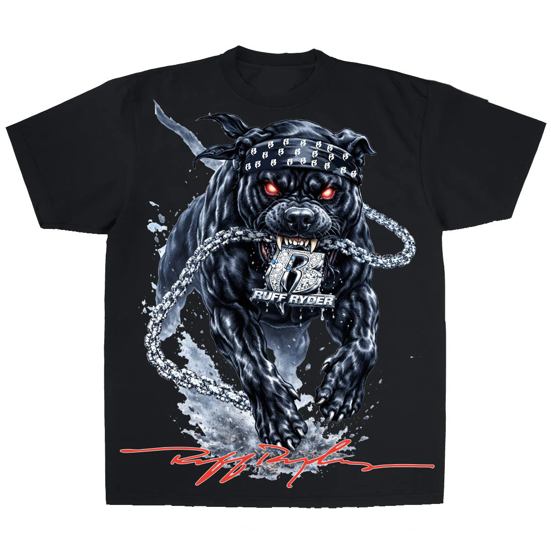 Dog off the Chain (HEAVY WEIGHT BOX FIT T-SHIRT)