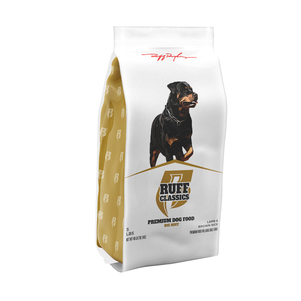 Ruff Classics: Big Ruff | Lean Dog: Chicken Meal & Brown Rice - 20 lb ...