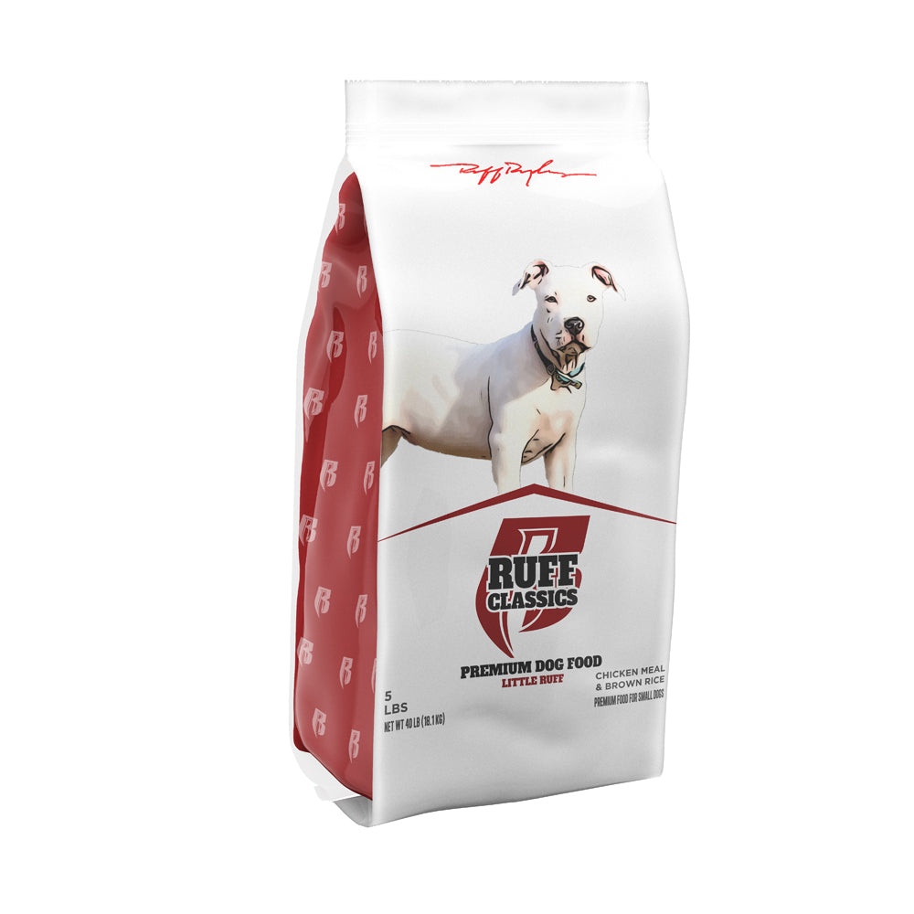 Ruff Classics: Little Ruff | Puppy: Chicken Meal & Brown Rice - 20 lb ...