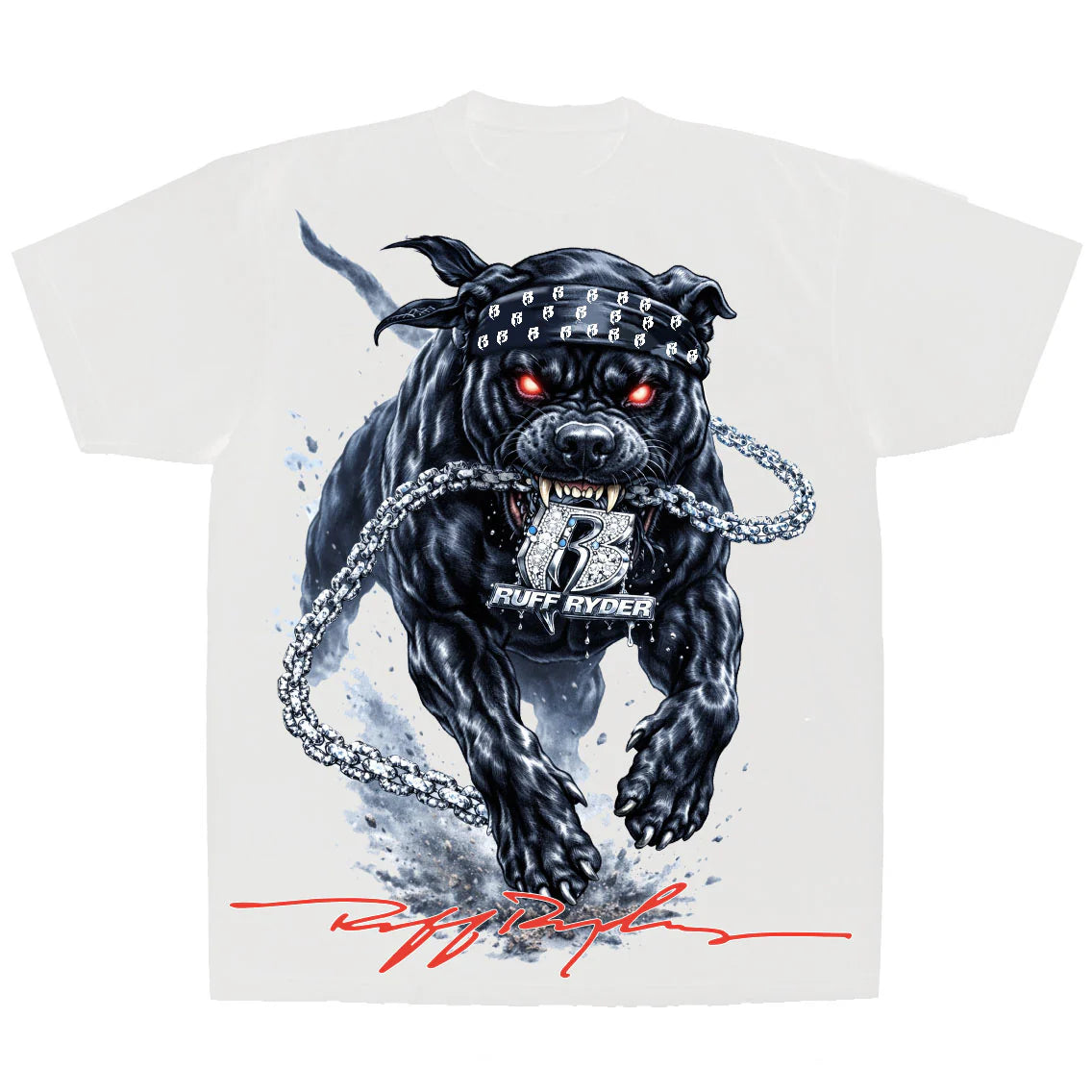 Dog off the Chain (HEAVY WEIGHT BOX FIT T-SHIRT)